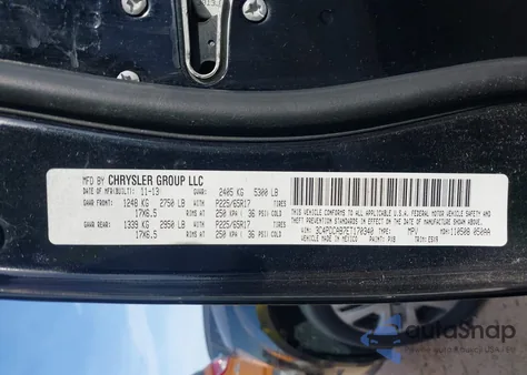 2014 Dodge Journey American Value Pkg из США, поврежденный, VIN 3C4PDCAB7ET170340